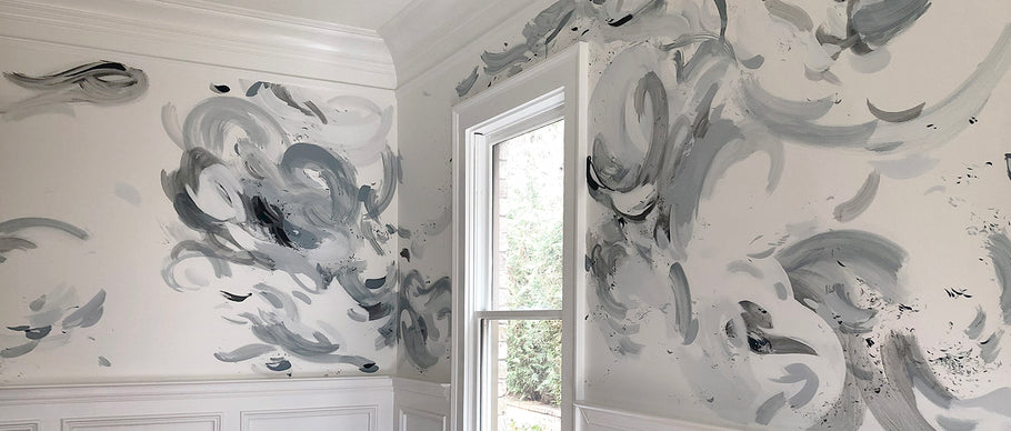 I painted a dining room